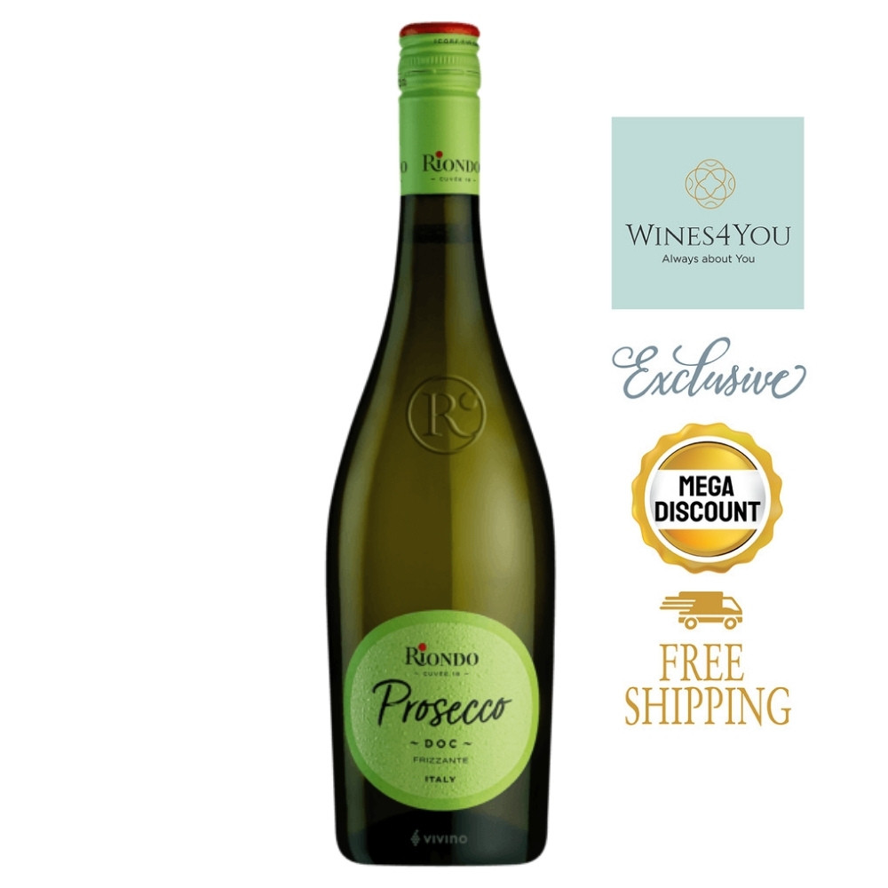 Riondo Prosecco DOC Extra Dry Italy Sparkling Wine